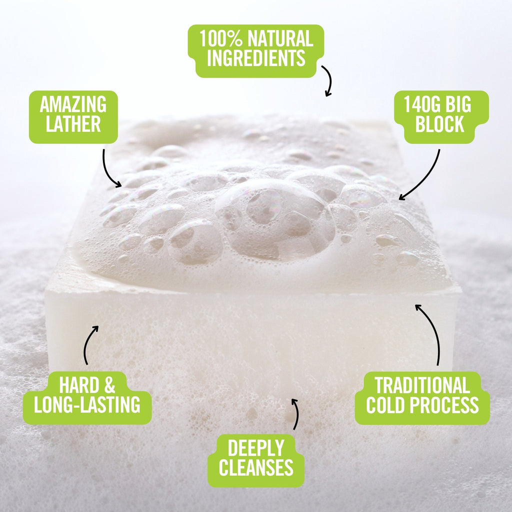 Soap #2: Grapefruit / Petitgrain / Bergamot (140g Big Block)