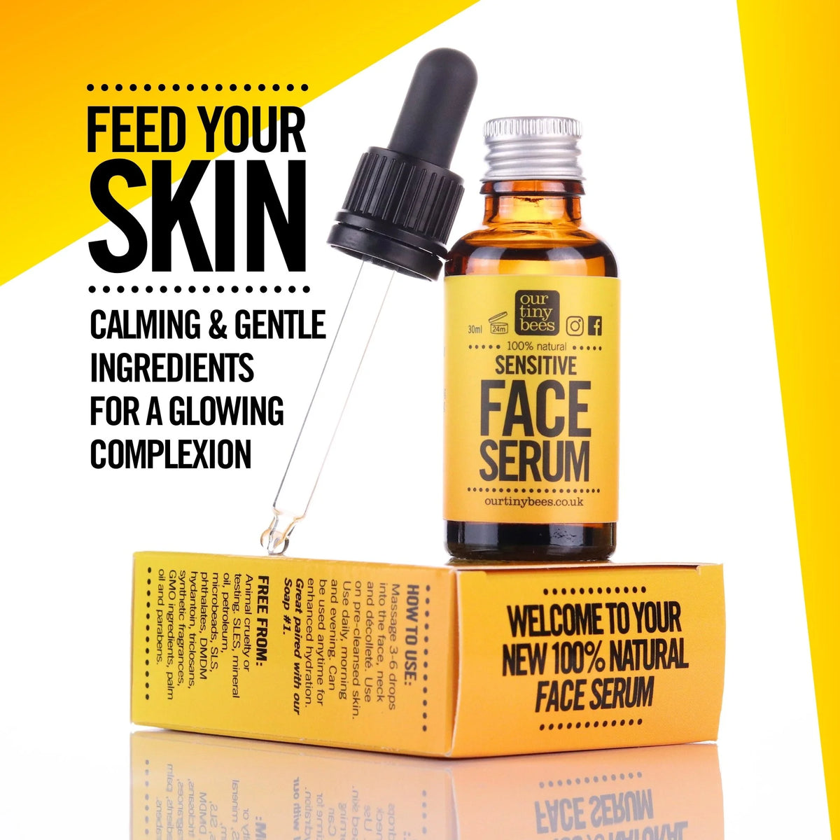 Jojoba and Borage Face Oil / Sensitive Face Serum