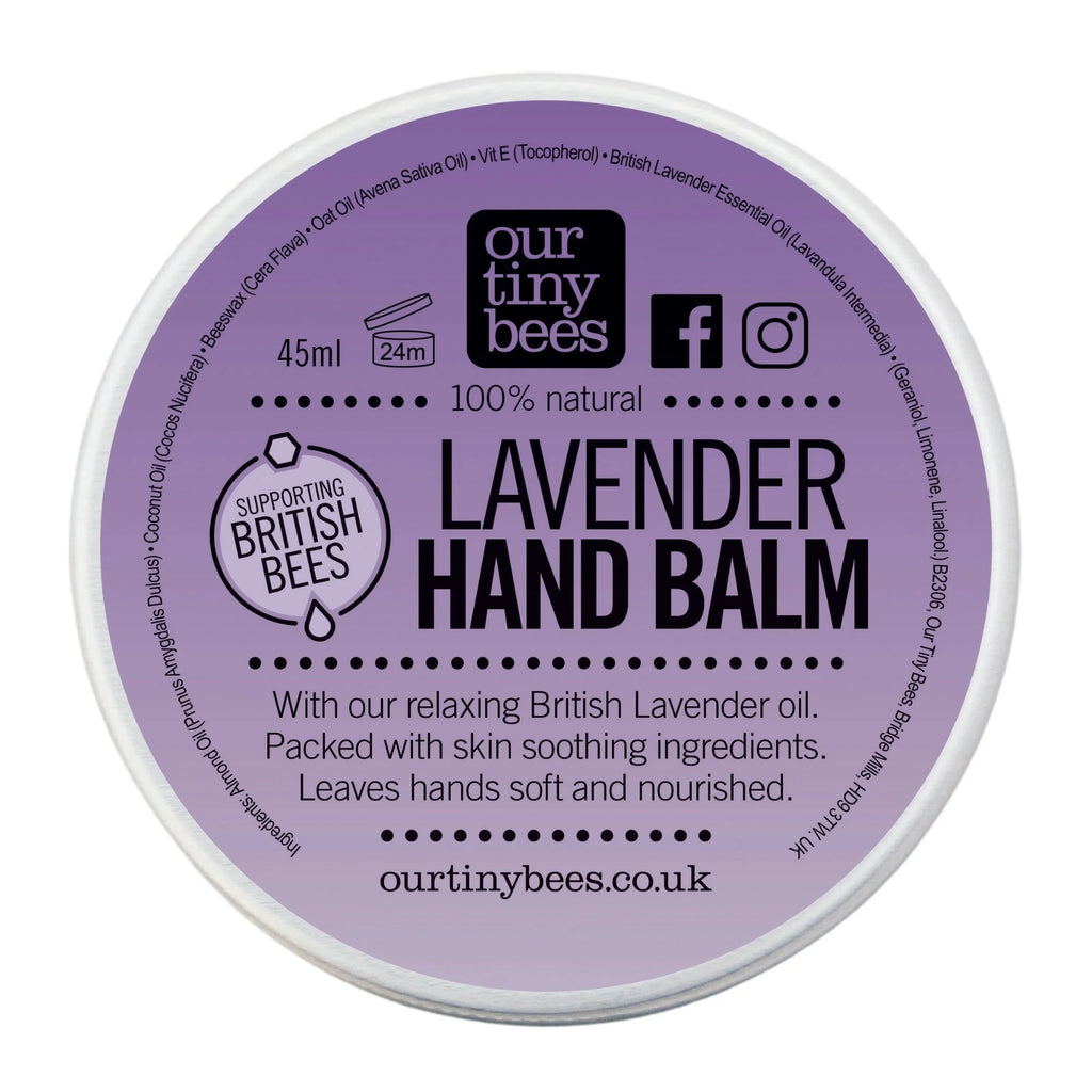 Lavender Hand Balm – For Dry, Cracked & Hardworking Hands.