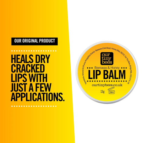 Beeswax and Honey Lip Balm / 100% Natural