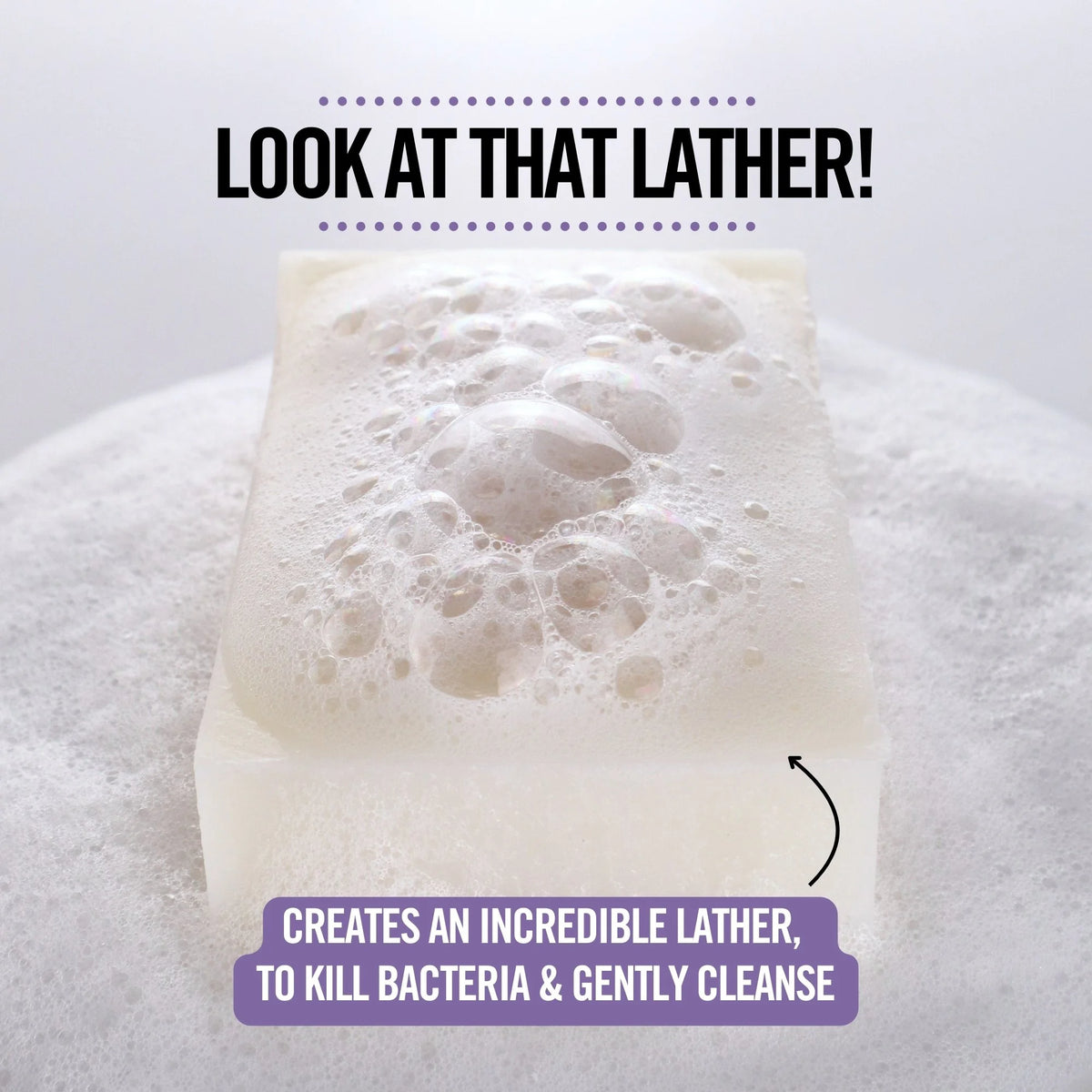Soap #4: Lavender (140g Big Block)