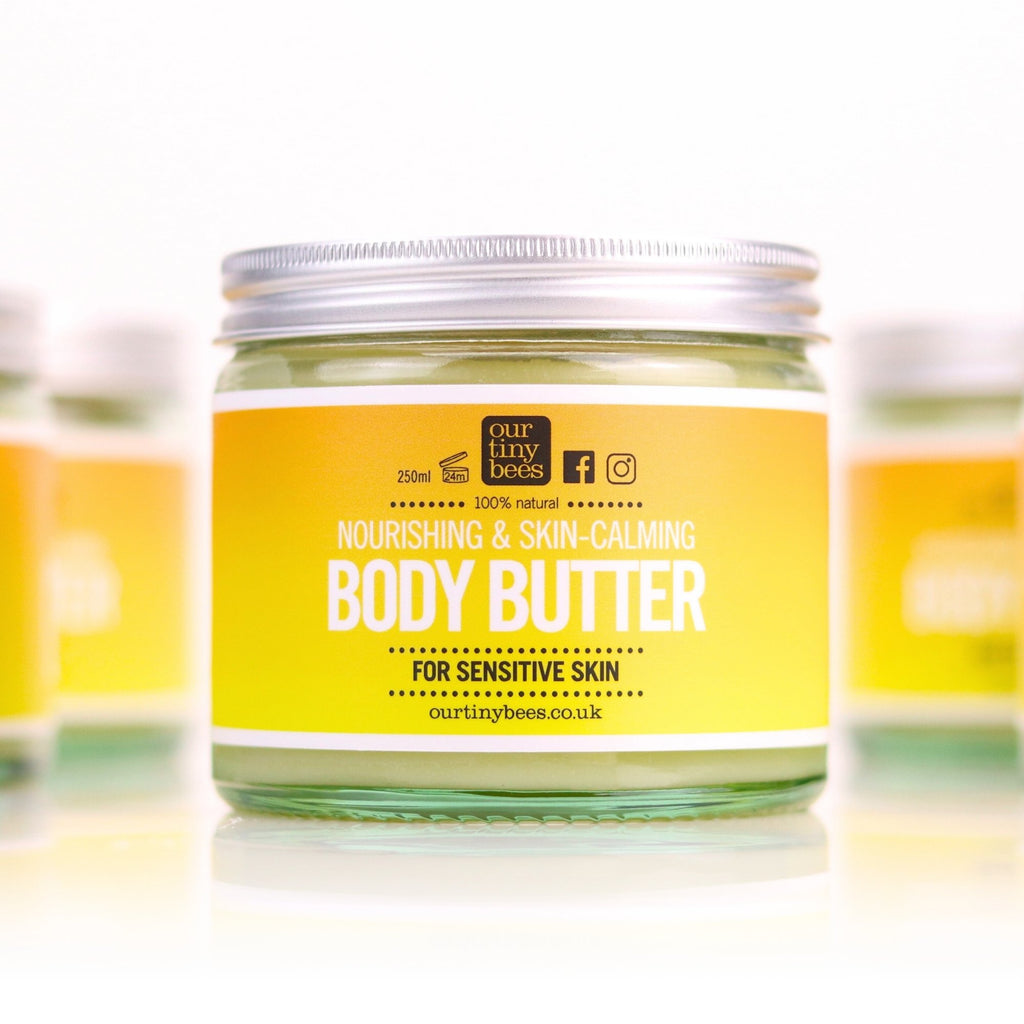 Skin Calming Sensitive Body Butter : 100% Natural : 250ml.