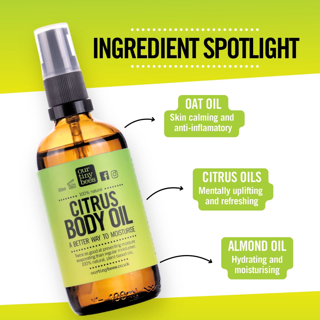 Citrus Body Oil: Uplifting.