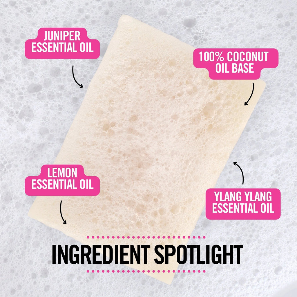 Soap #5: Juniper / Lemon / Cedarwood / Ylang Ylang (140g Big Block)