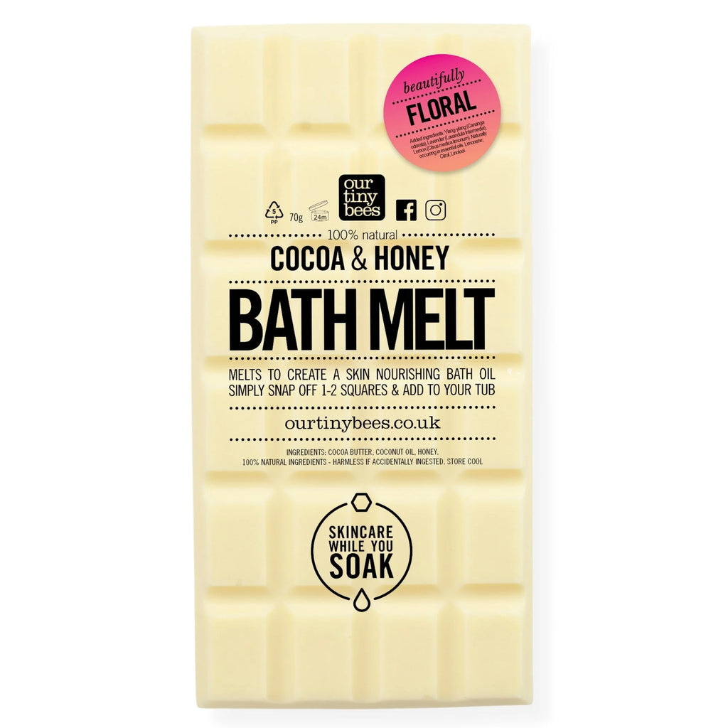 Floral Bath Melt / Ylang Ylang & Lemon