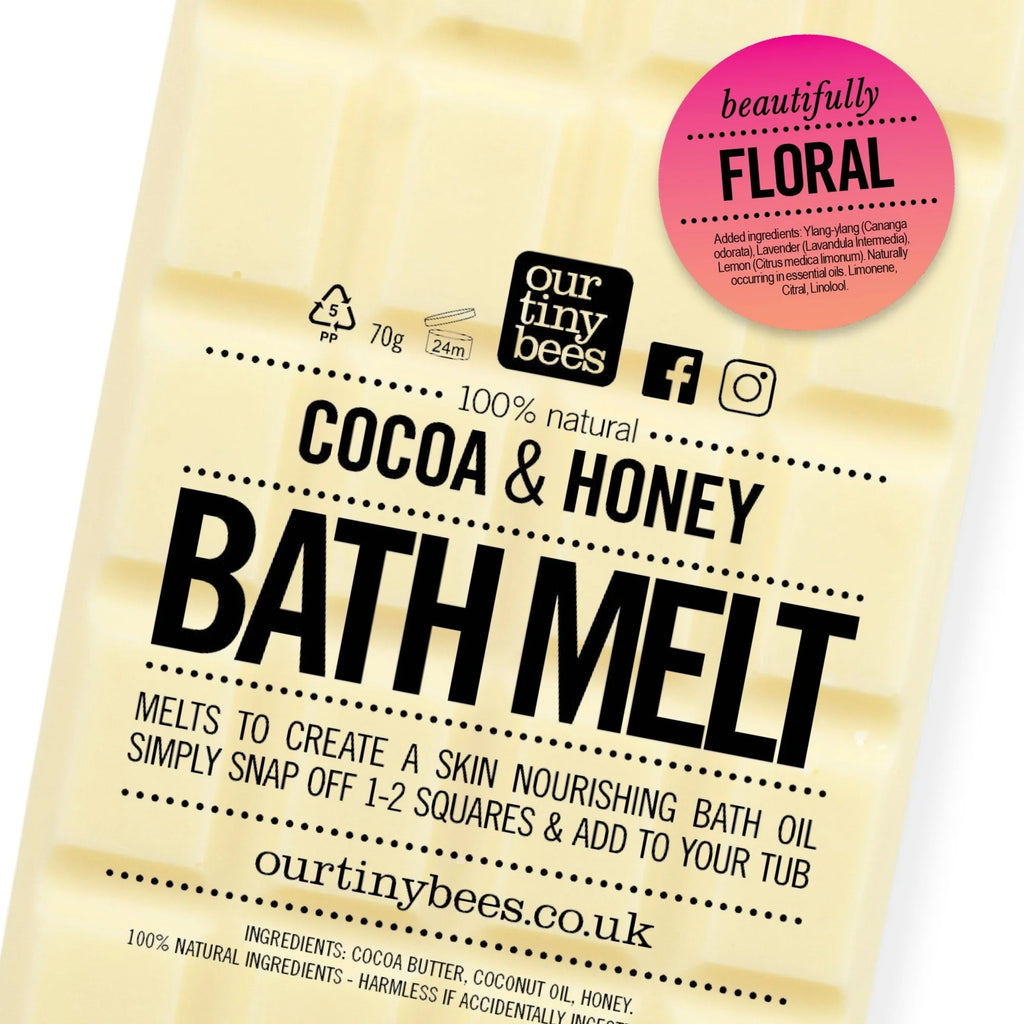 Floral Bath Melt / Ylang Ylang & Lemon