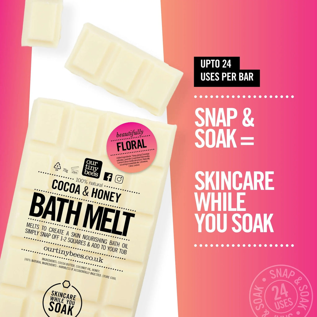 Floral Bath Melt / Ylang Ylang & Lemon