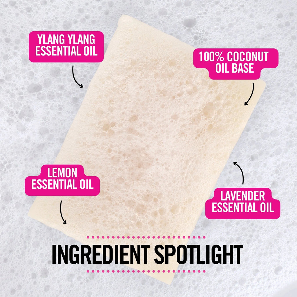 Soap #6: Ylang Ylang / Lemon / Lavender (140g Big Block)