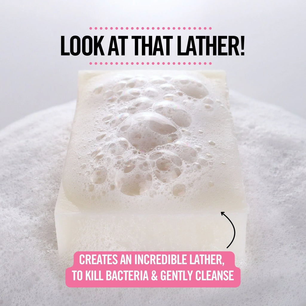 Soap #7: Rose Geranium / Orange / Lemon (140g Big Block)