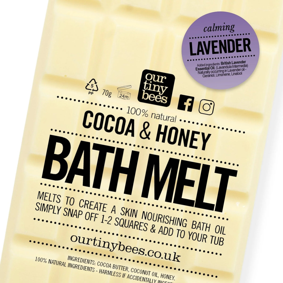 Lavender Bath Melt