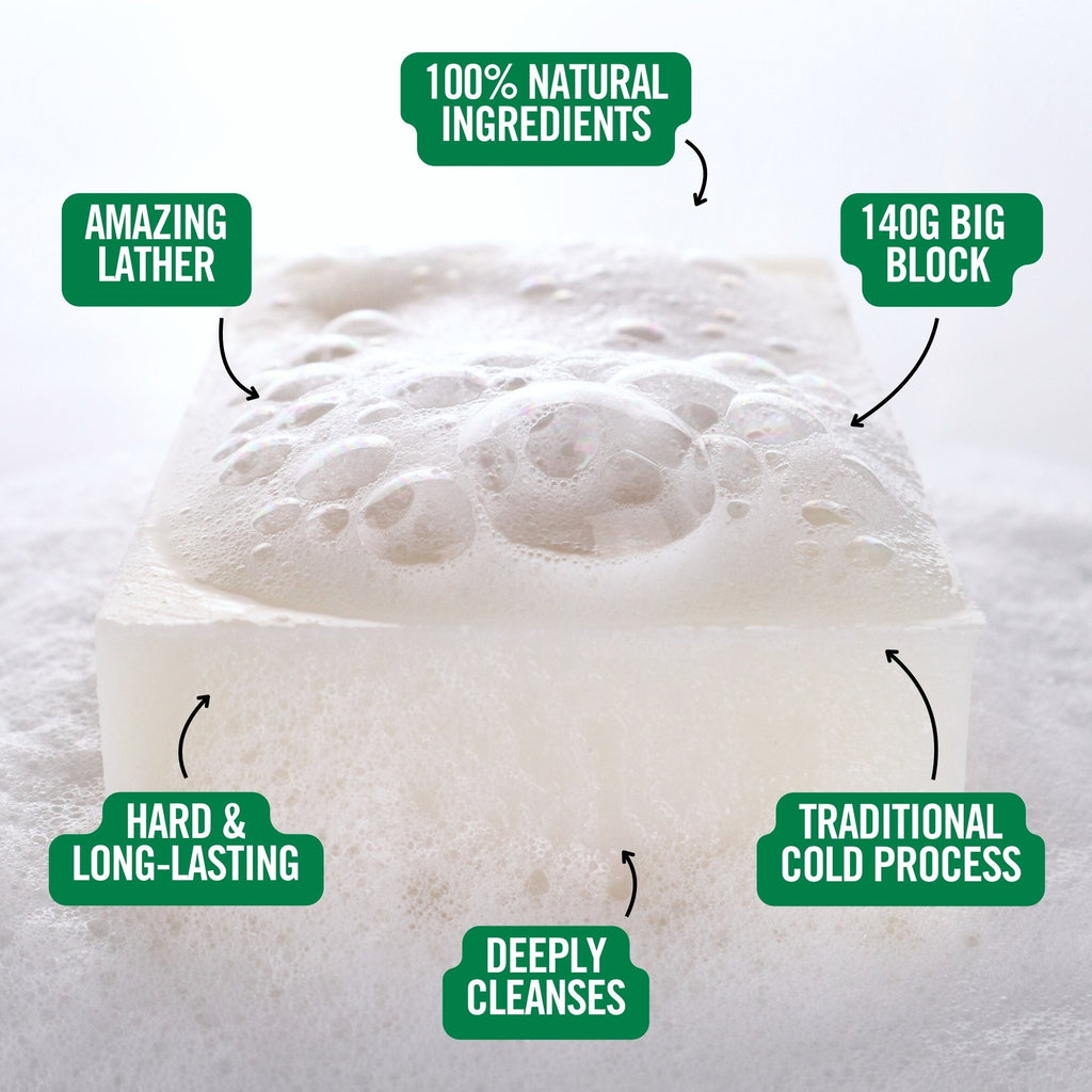 Soap #8: Fir Needle / Pine / Cedarwood  (140g Big Block)