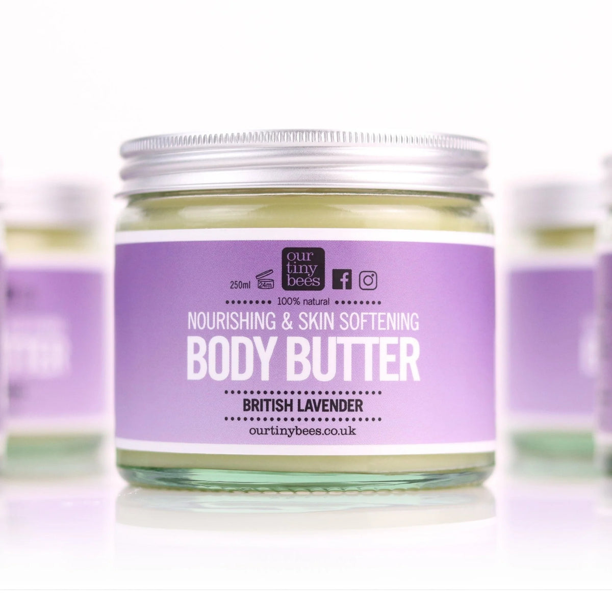 Lavender Jojoba Body Butter : 100% Natural : 250ml.