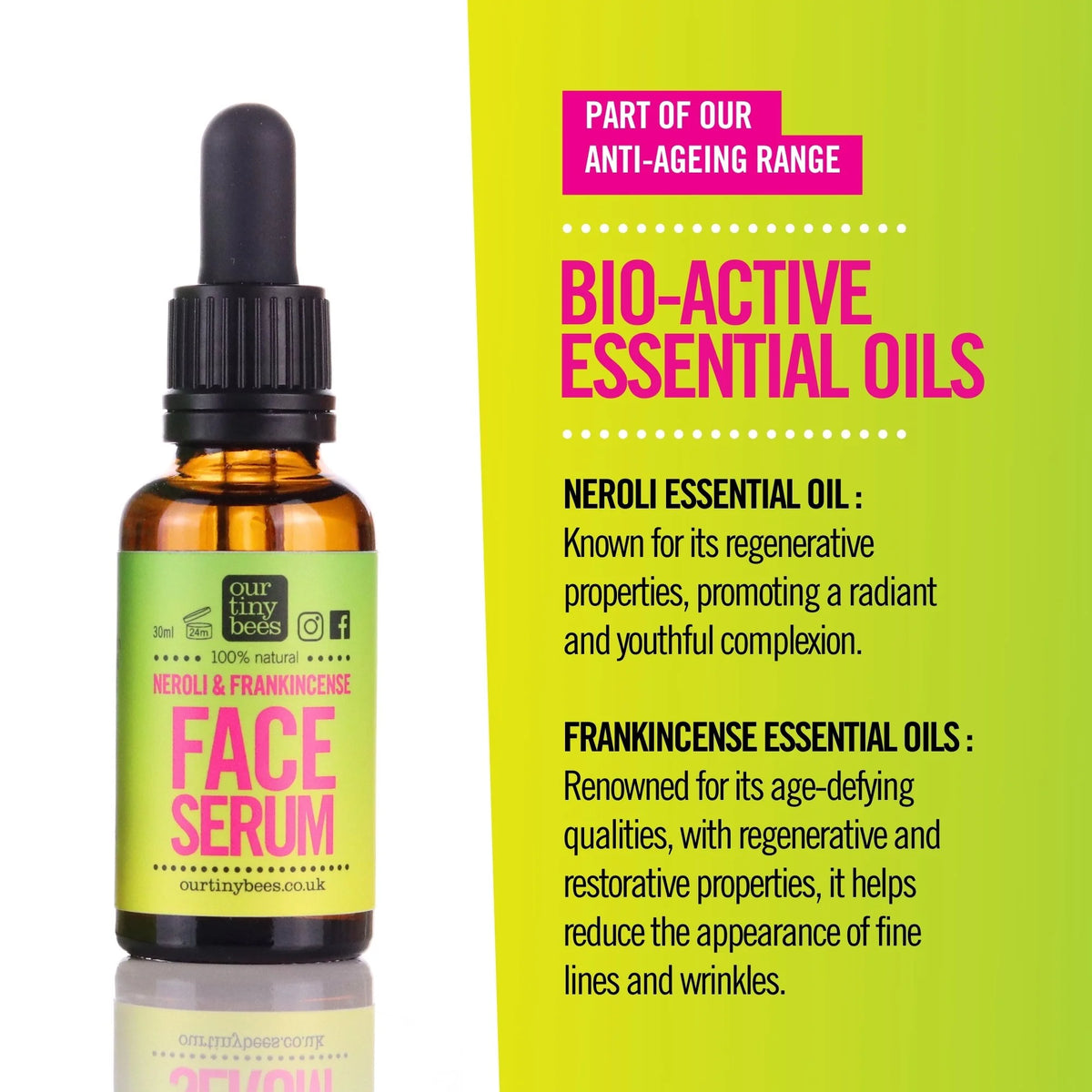 Neroli & Frankincense Anti-Ageing Face Serum