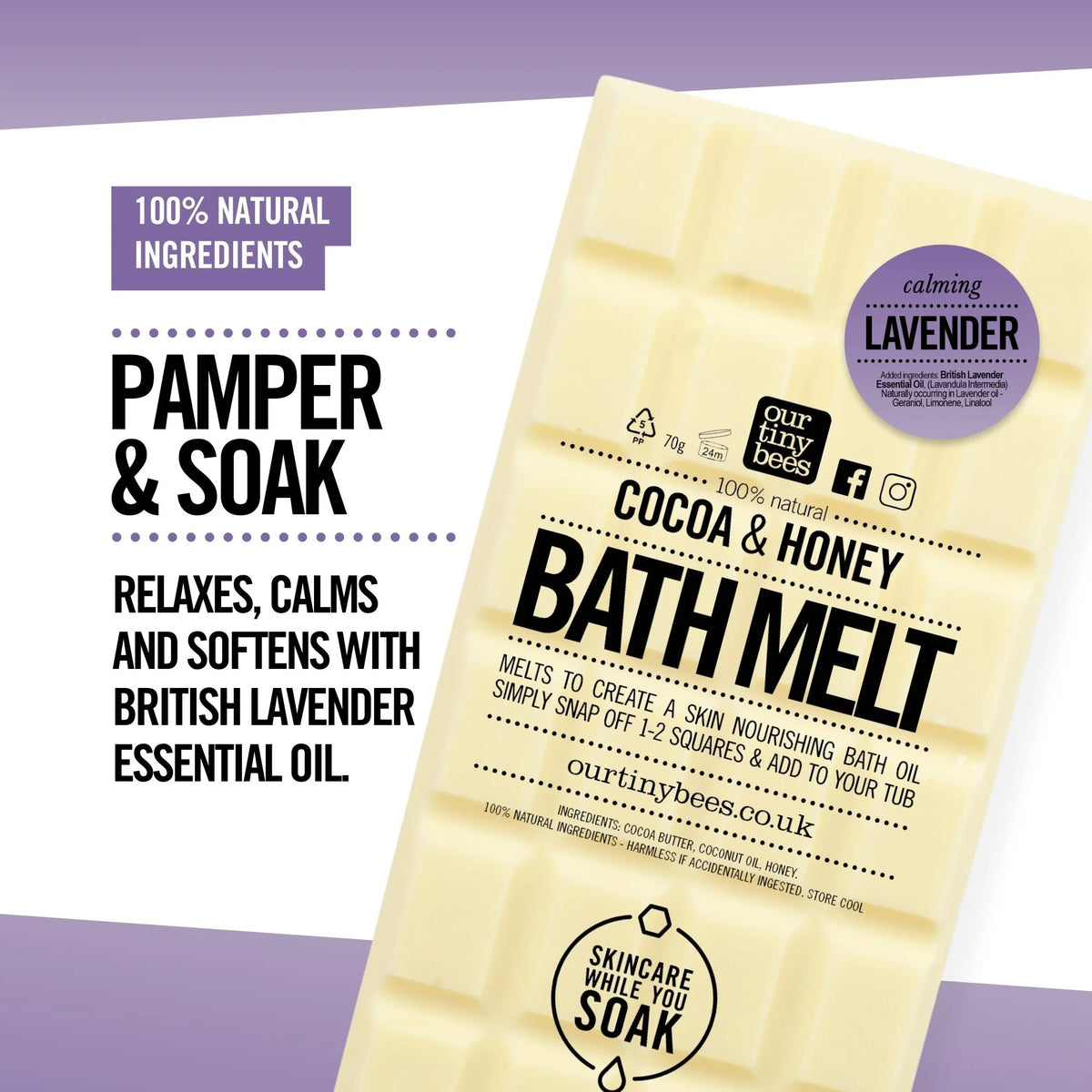 Lavender Bath Melt