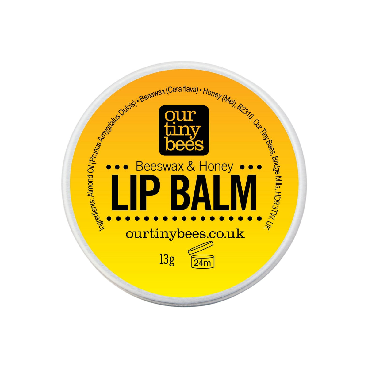 Beeswax and Honey Lip Balm / 100% Natural
