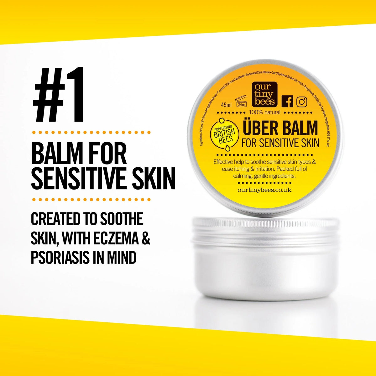 Uber Balm – Soothing Care for Sensitive & Eczema-Prone Skin