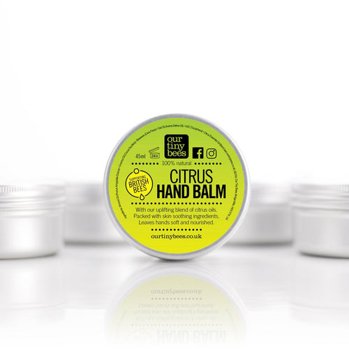 Citrus Hand Balm – Natural Hand Balm with Lime, Lemon & Bergamot | Nourishing & Protecting