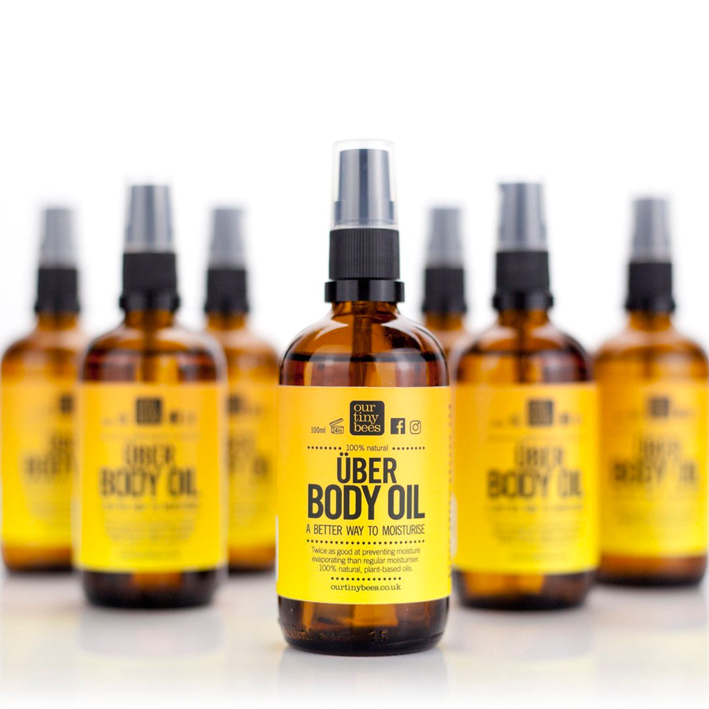 Über Body Oil: Unscented, for sensitive skin.