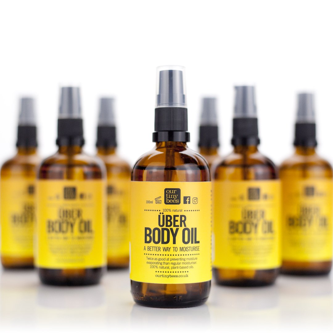 Über Body Oil: Unscented, for sensitive skin.