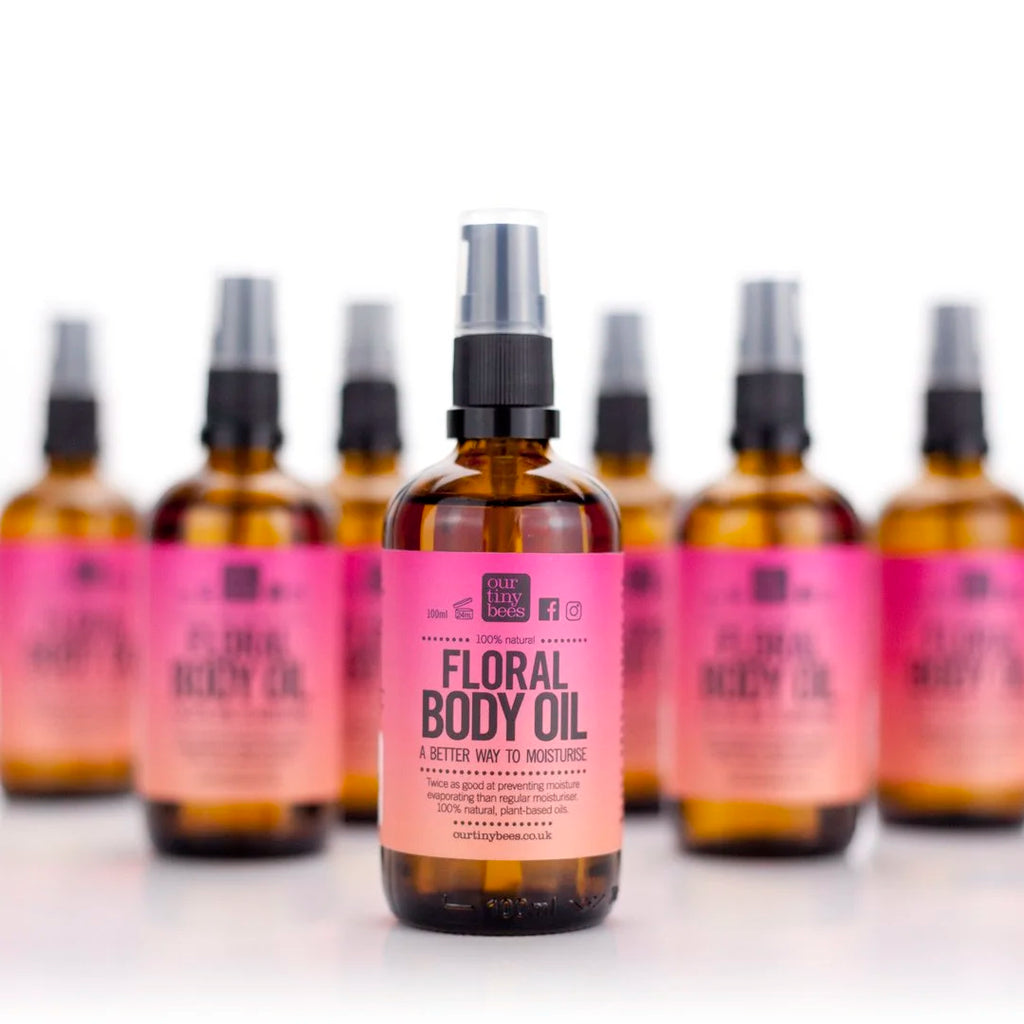 Floral Body Oil: Floral and exotic.