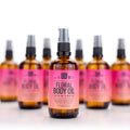 Floral Body Oil: Floral and exotic.