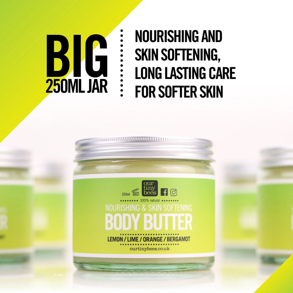 Citrus Jojoba Body Butter : 100% Natural : 250ml.
