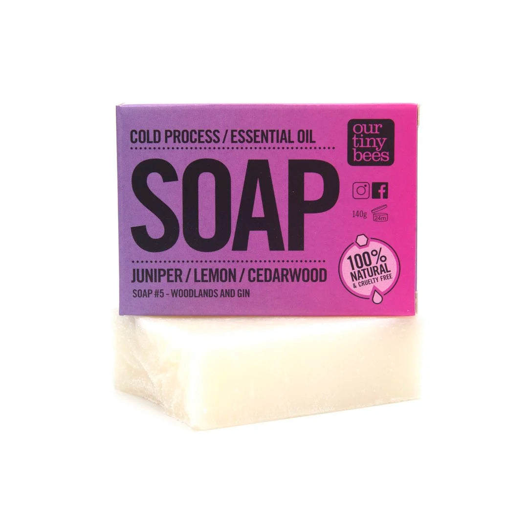 Soap #5: Juniper / Lemon / Cedarwood / Ylang Ylang (140g Big Block)