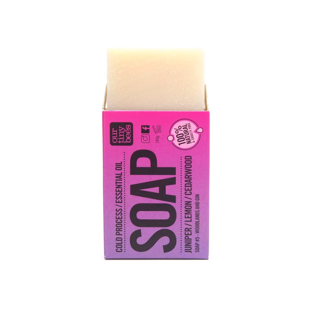 Soap #5: Juniper / Lemon / Cedarwood / Ylang Ylang (140g Big Block)