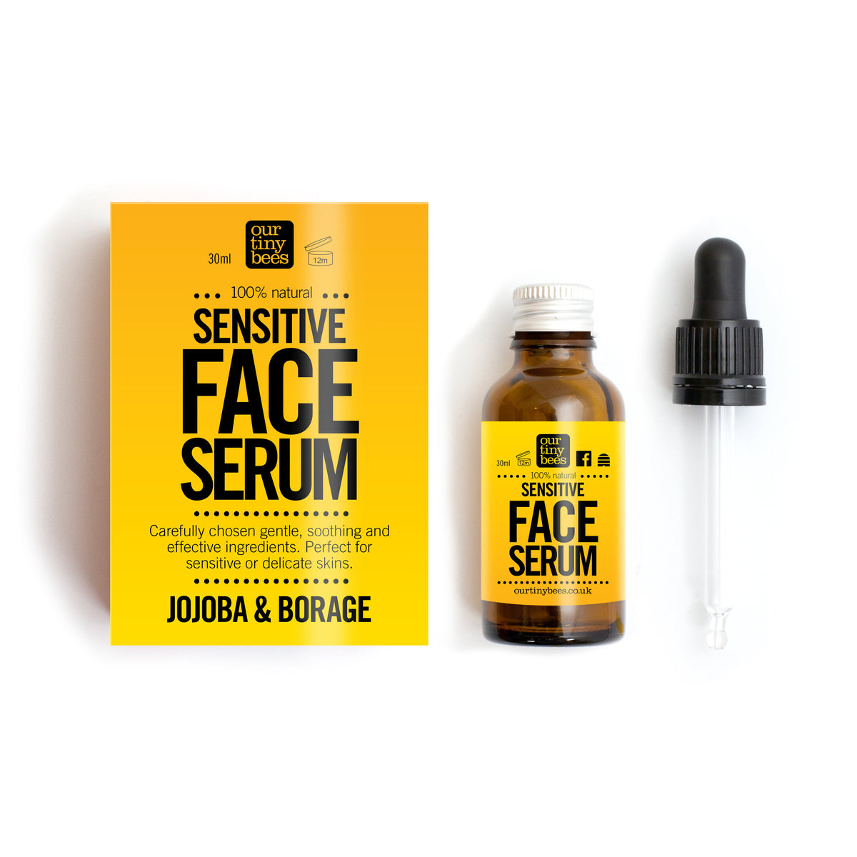 Jojoba and Borage Face Oil / Sensitive Face Serum